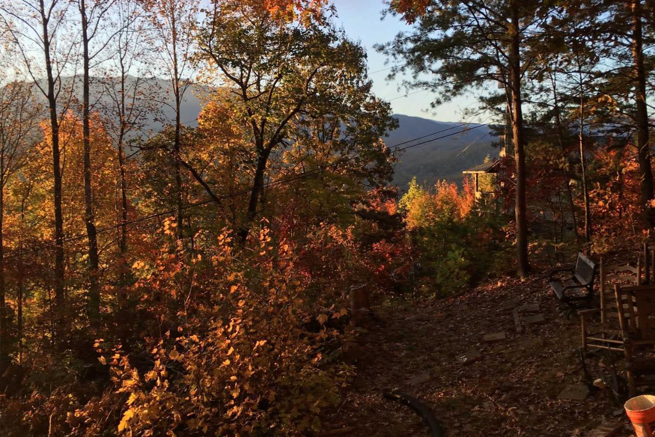 Panoramic-View Gatlinburg Cabin With Private Hot Tub Ngoại thất bức ảnh