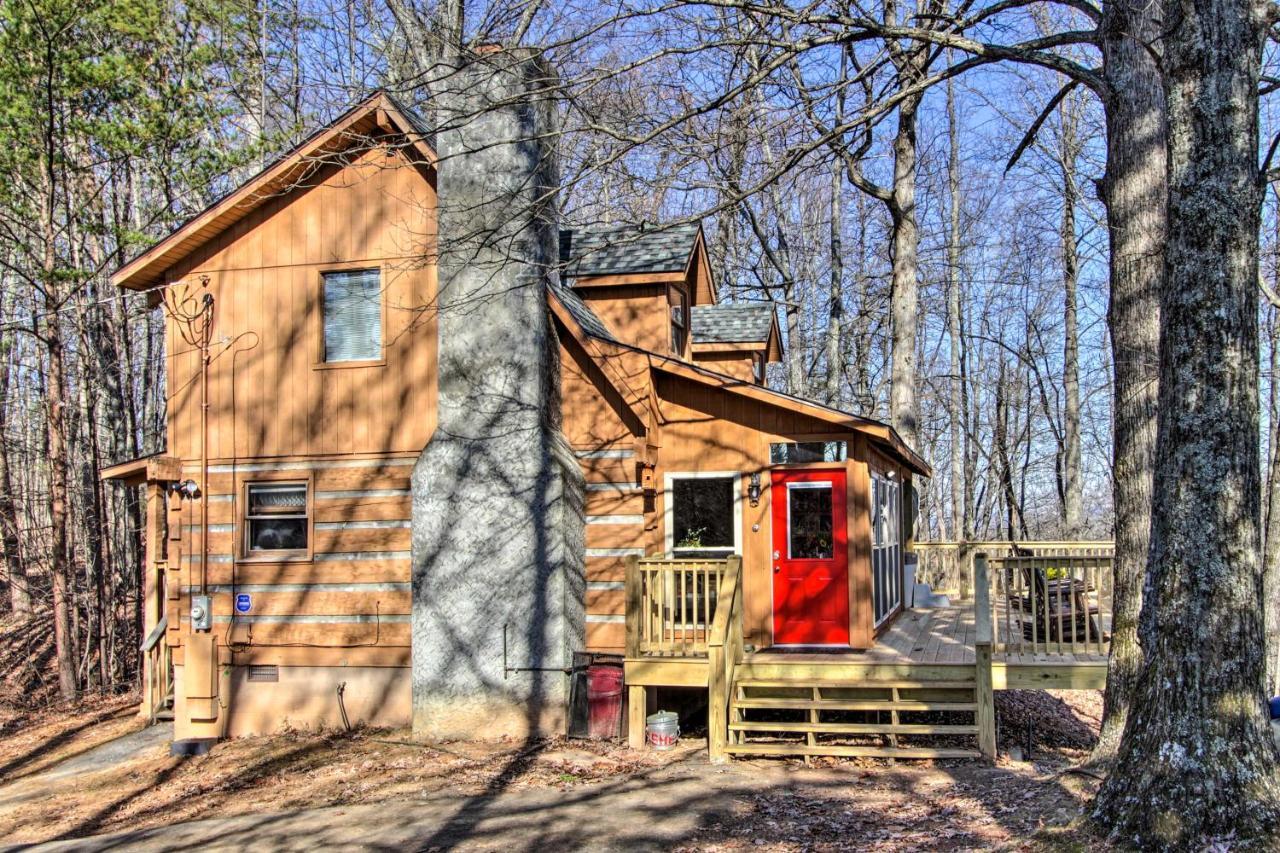 Panoramic-View Gatlinburg Cabin With Private Hot Tub Ngoại thất bức ảnh